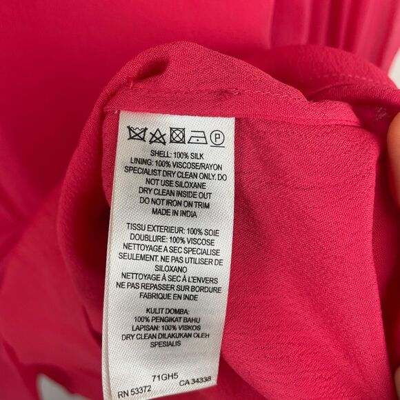 FCUK French Connection Bex Beaded Dress silk size 2 - Picture 9 of 10